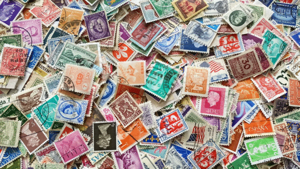 100 Worldwide Stamps