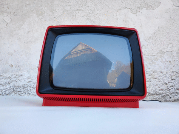 Vintage Portable TV from Yugoslavia
