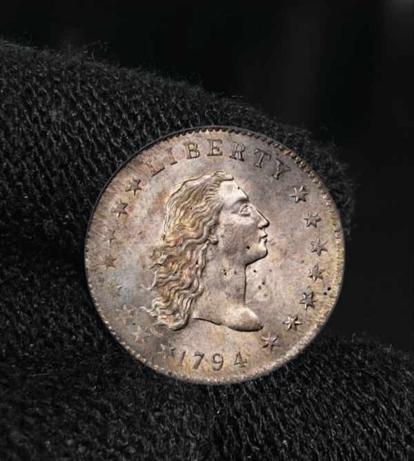 1794 Flowing Hair Liberty Dollar Silver-Plated Commemorative Coin