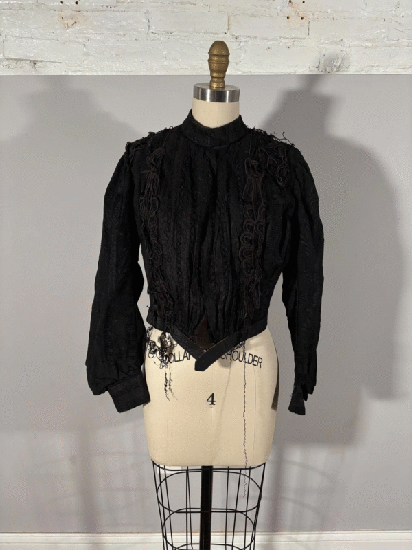 Edwardian Antique Bodice c.1907 with Lace – As Is